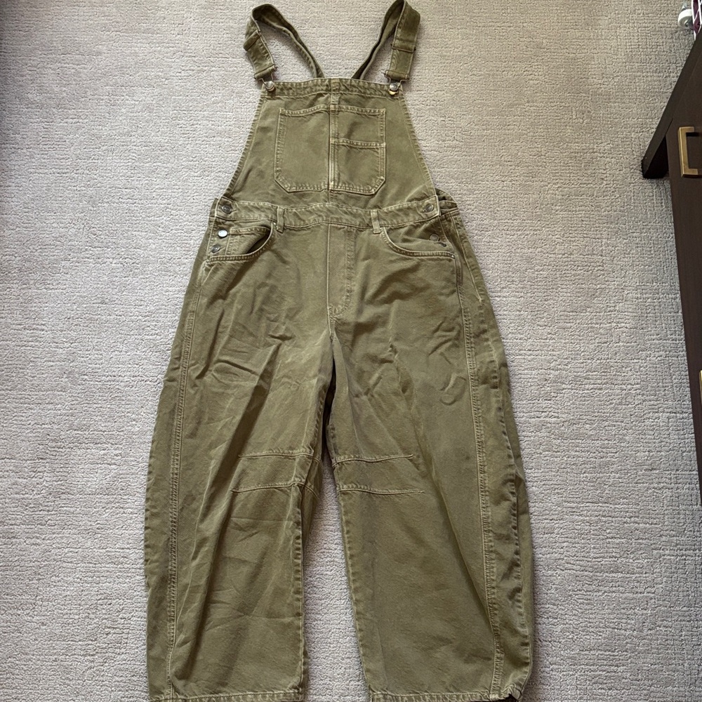We the Free Good Luck Barrel Overalls